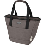 Branded Joey 9-can GRS recycled canvas lunch cooler bag 6L