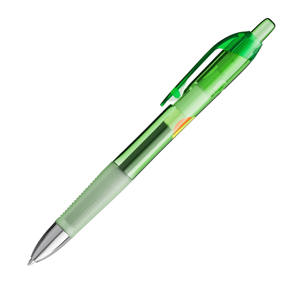 BIC® Intensity® Gel Clic Green with Blue Ink
