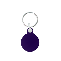 30mm Circle Keyring