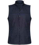 Regatta Ladies Flux Soft Shell Bodywarmer Navy/Navy