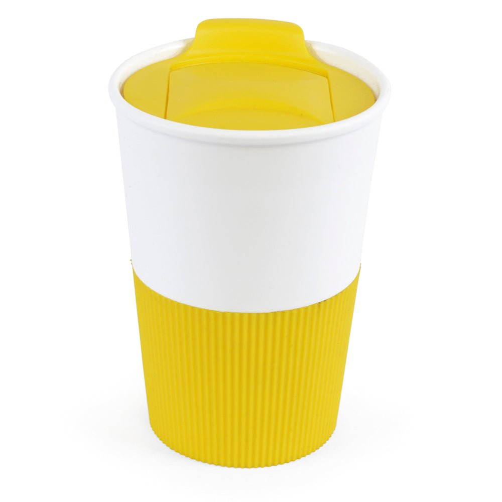 Branded Rubber Base Take Out Cup