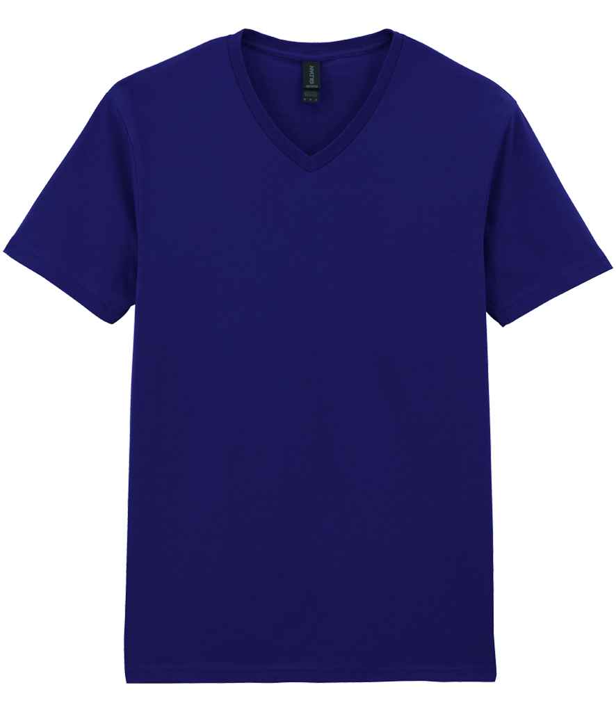 Gildan SoftStyle® V Neck T-Shirt Navy