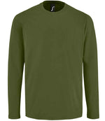 SOL'S Imperial Long Sleeve T-Shirt Dark Khaki