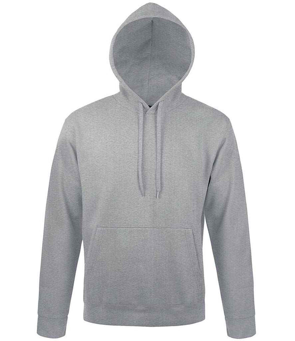 SOL'S Unisex Snake Hooded Sweatshirt Grey Marl