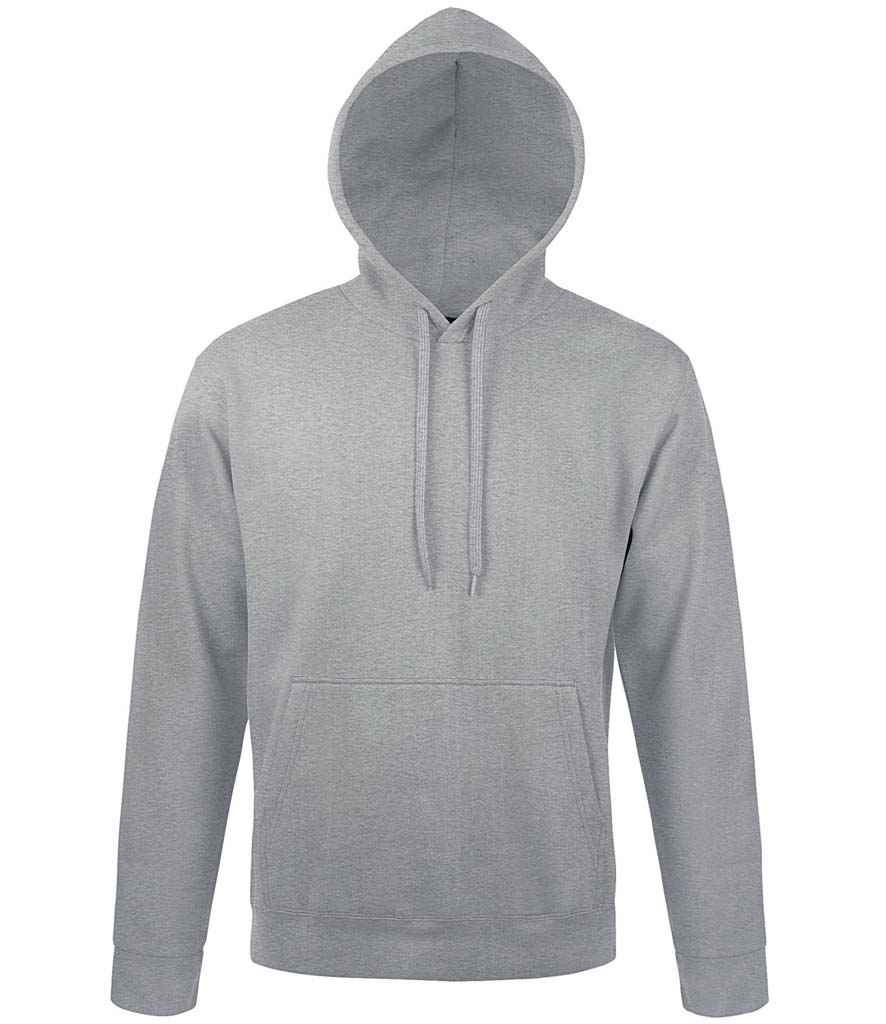 SOL'S Unisex Snake Hooded Sweatshirt Grey Marl