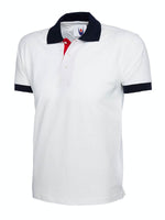 Branded Contrast Poloshirt