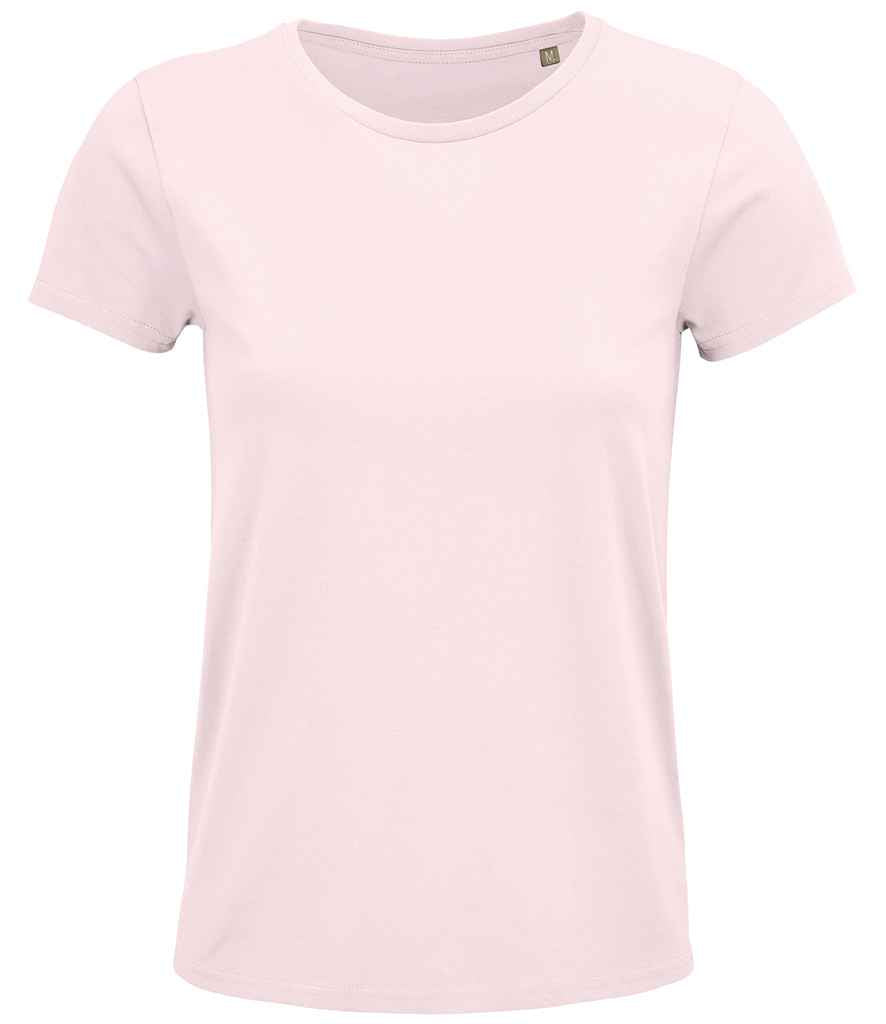 SOL'S Ladies Crusader Organic T-Shirt Pale Pink