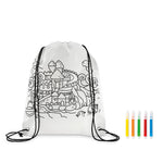 Branded Non woven kids bag with pens