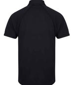 Finden + Hales Performance Piped Polo Shirt Navy/Navy