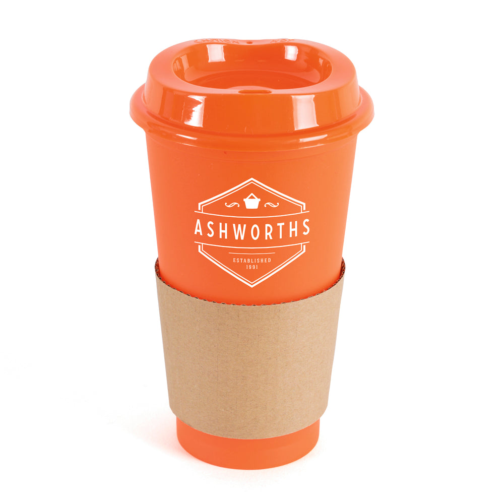 Branded CAFÉ 500ml Take out Coffee Cup