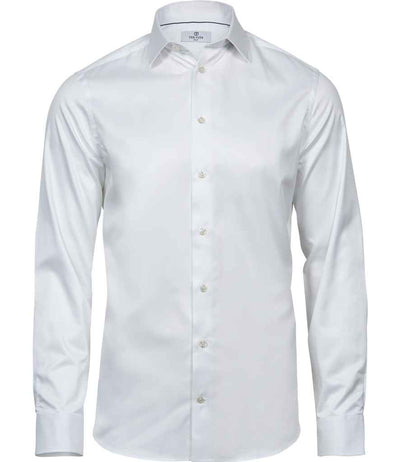 Tee Jays Luxury Slim Fit Long Sleeve Oxford Shirt