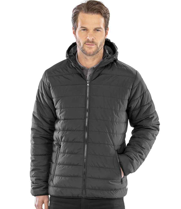 Result Core Soft Padded Jacket Black/Black