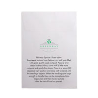 Seed Pack in White Paper Envelope