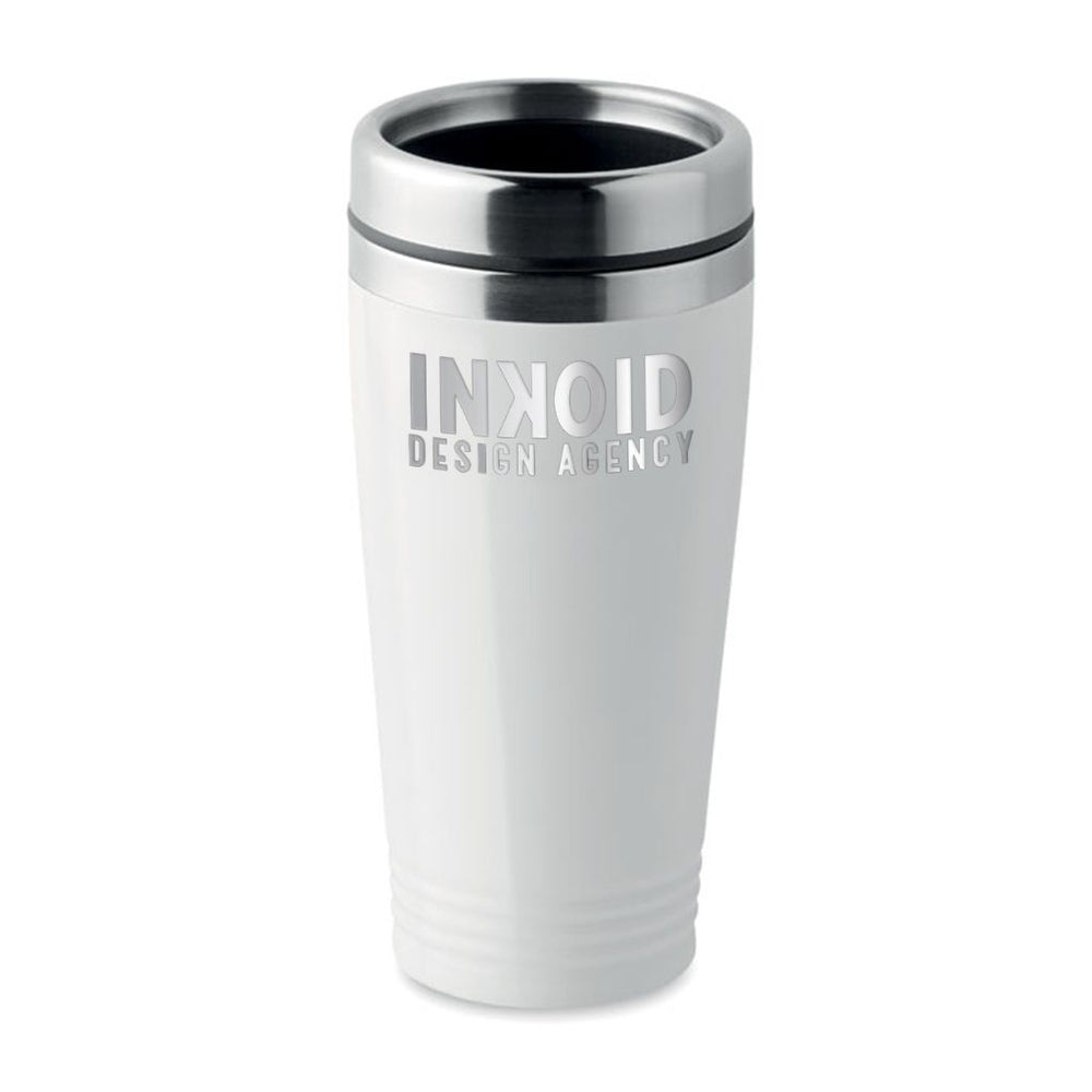 Double wall travel cup