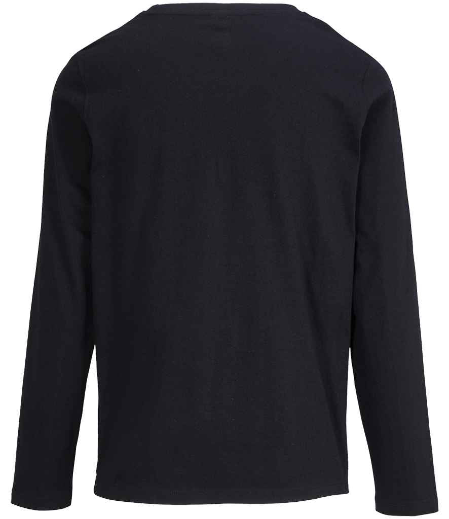 SOL'S Ladies Monarch Long Sleeve T-Shirt Deep Black