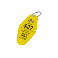 Retro Hotel Keyring