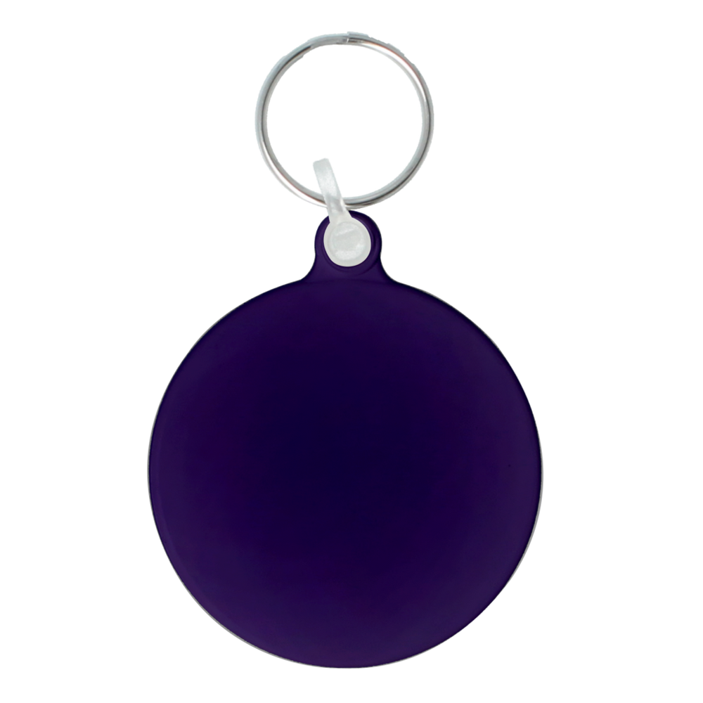 55mm Circle Keyring