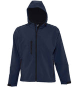 SOL'S Replay Hooded Soft Shell Jacket French Navy