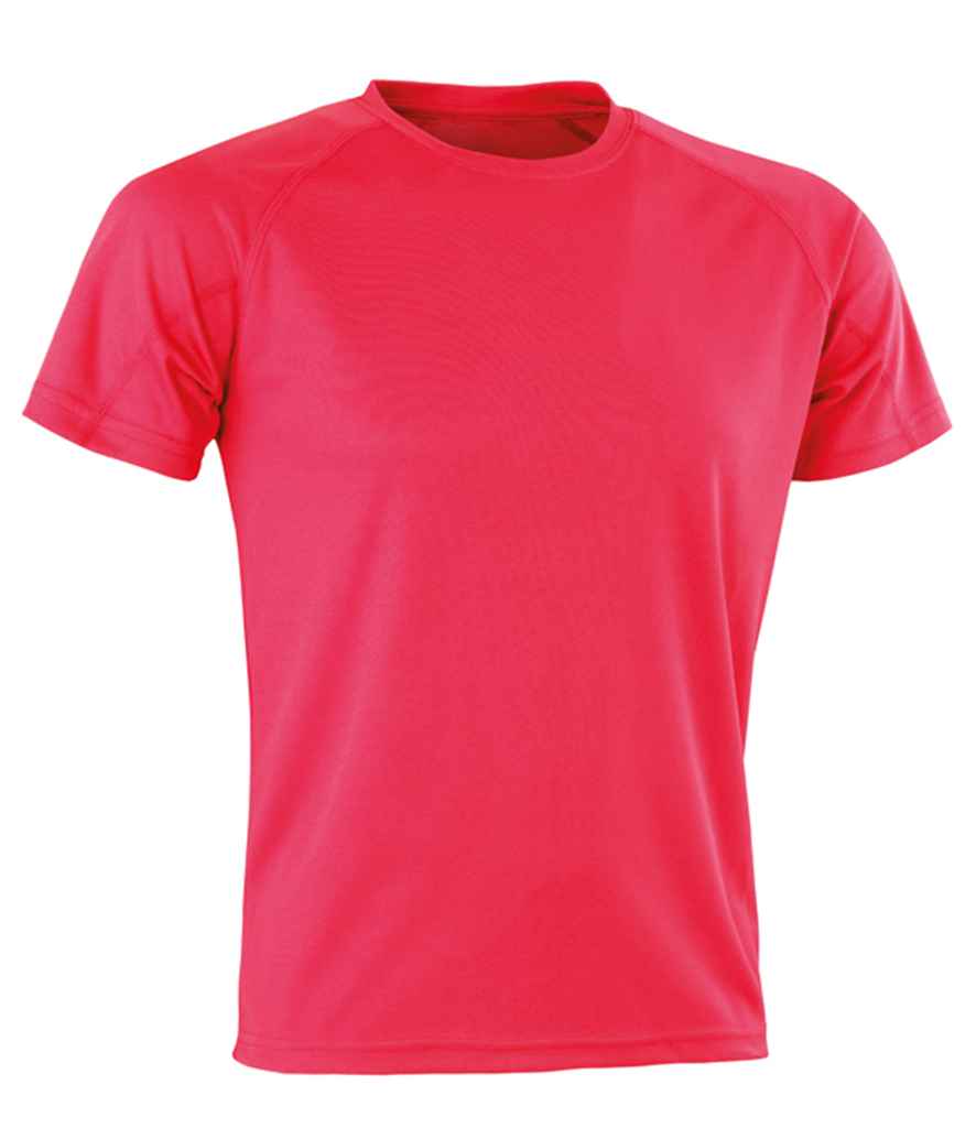 Spiro Impact Performance Aircool T-Shirt Super Pink