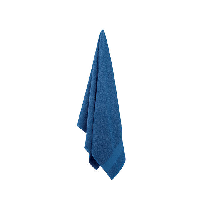 Towel organic cotton 140x70cm Royal Blue