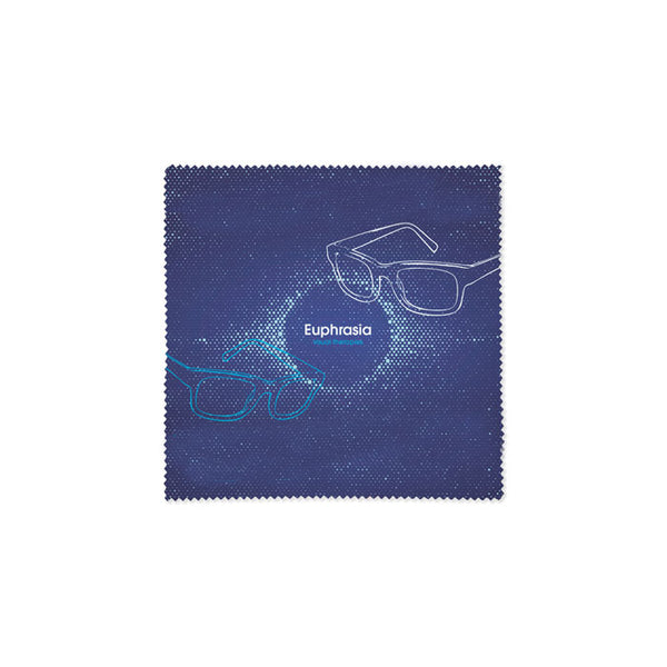 Branded RPET cleaning cloth 13x13cm