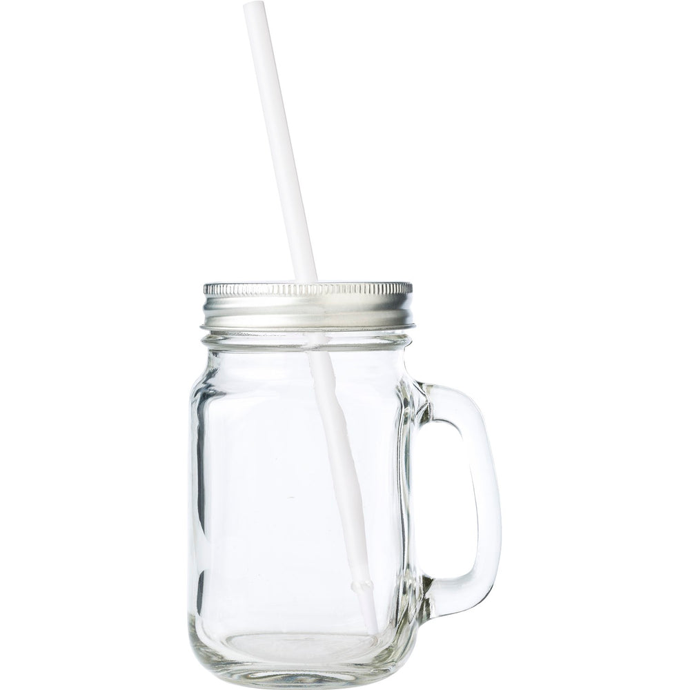 Branded Culverhays Glass mason jar (480ml)