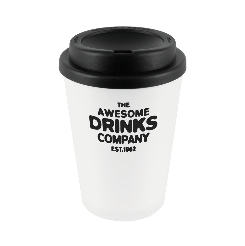 Branded Haddon 350ml double wall Frosted Translucent tumbler