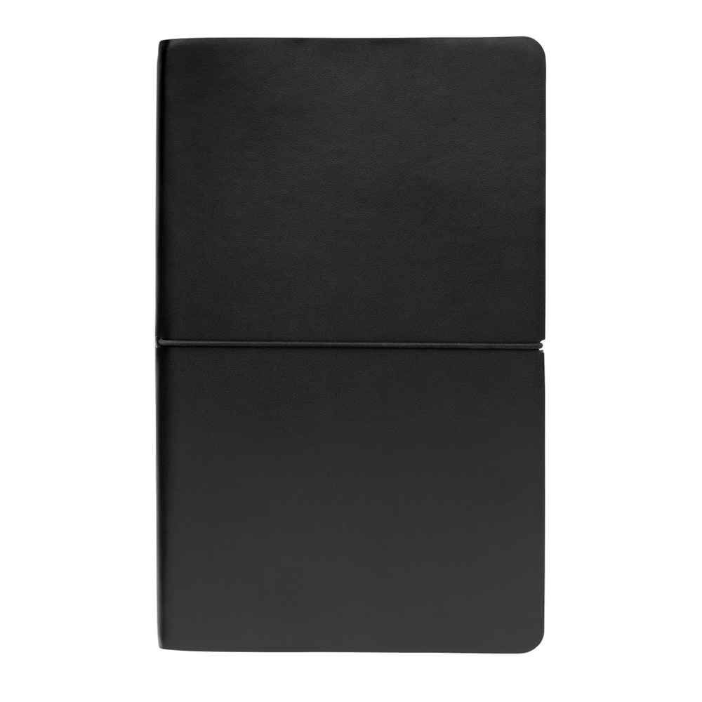 Branded Modern deluxe softcover A5 notebook