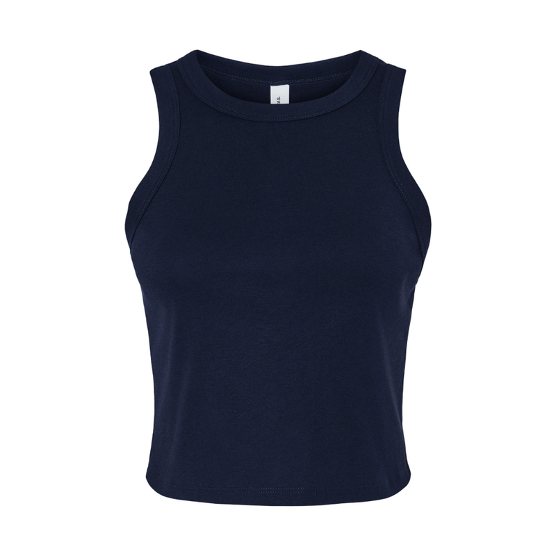 Bella Ladies Micro Rib Racer Tank Top