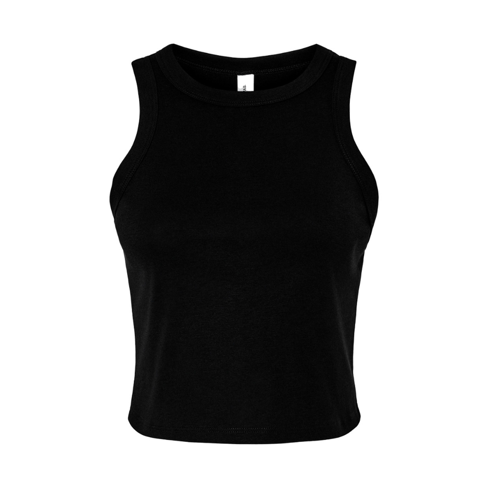 Bella Ladies Micro Rib Racer Tank Top
