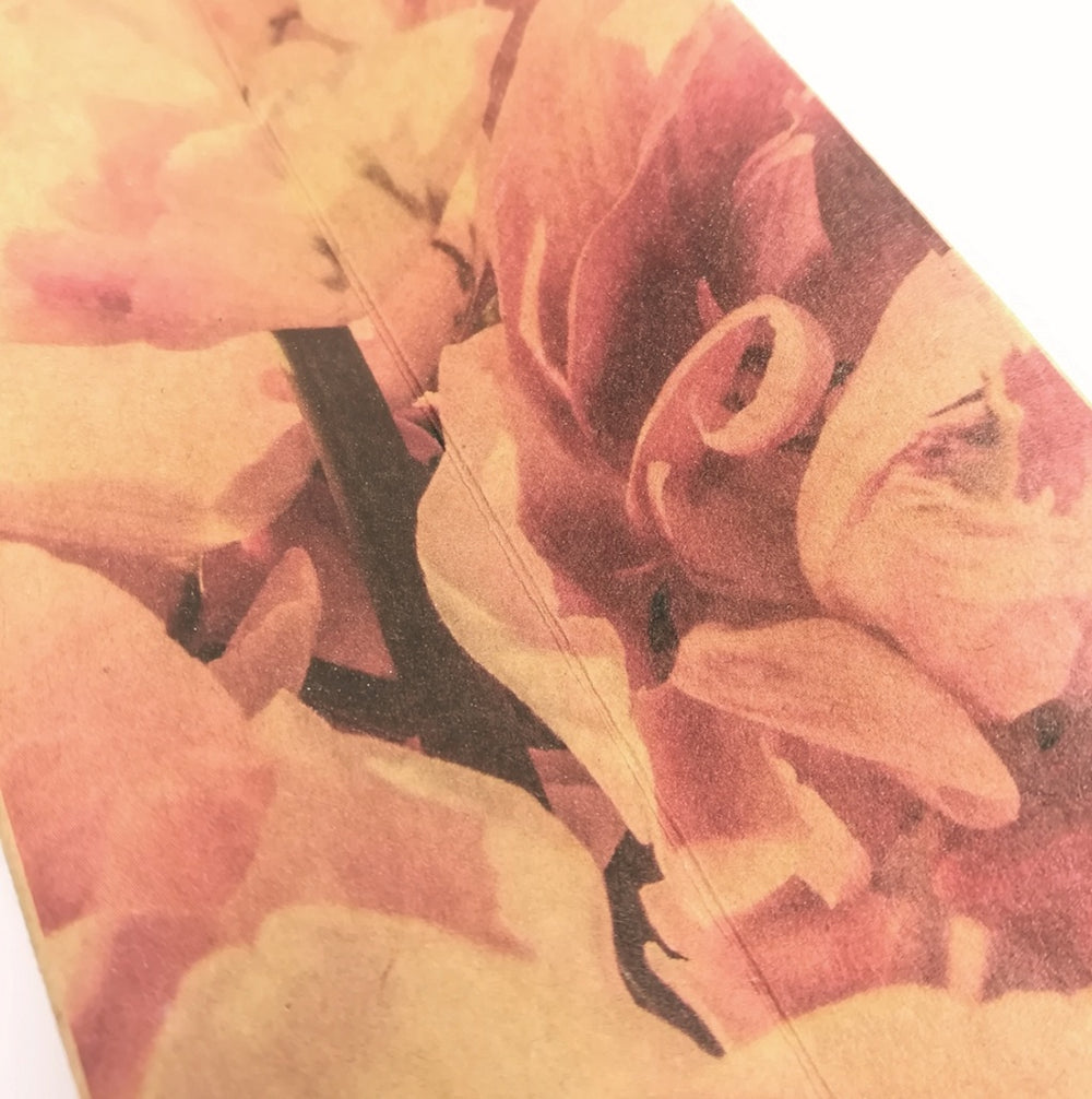 Portrait Large Unlaminated Brown Kraft Bag with Black Standard Length Cotton Handle
