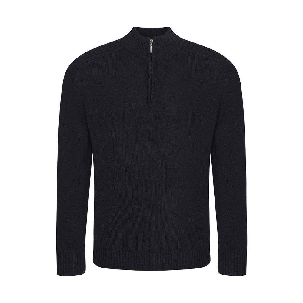 Ecologie Unisex Wakhan Zip Neck Sustainable Sweater