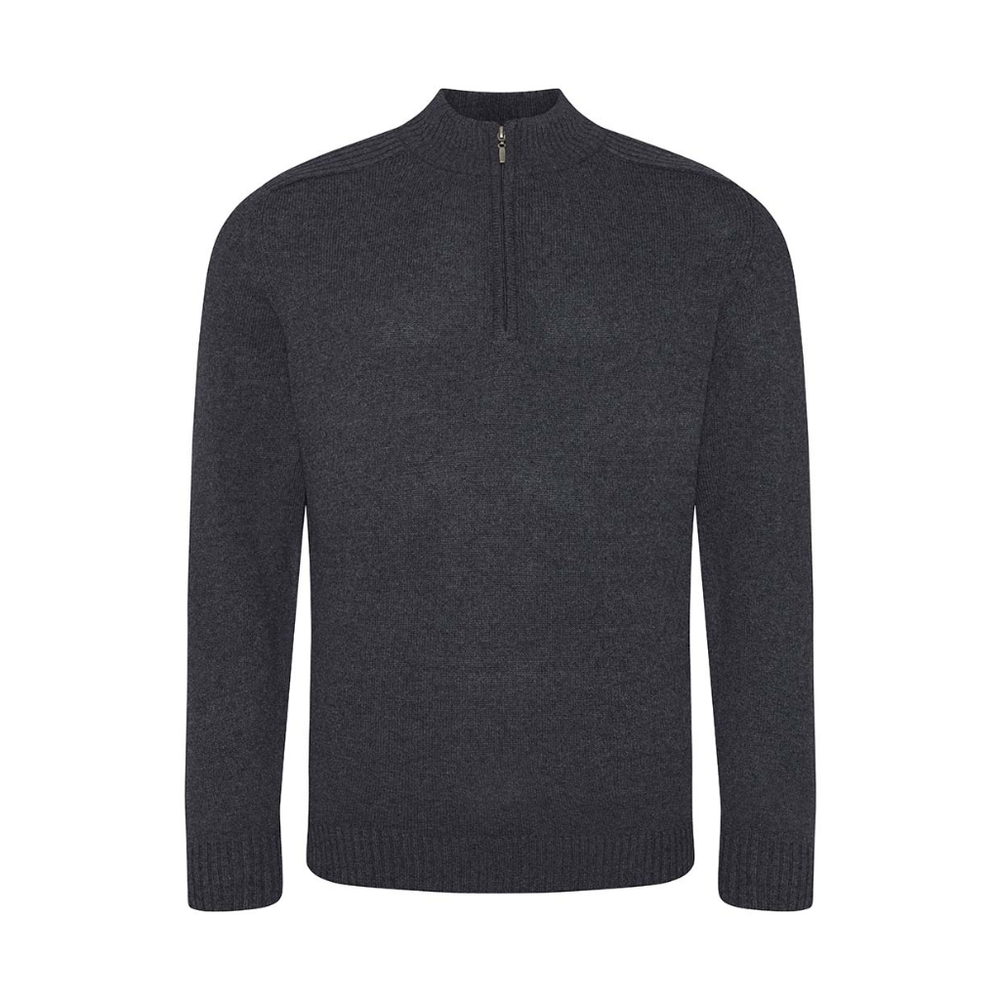 Ecologie Unisex Wakhan Zip Neck Sustainable Sweater