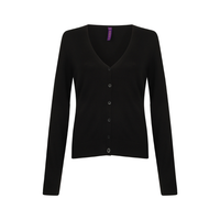 Henbury Ladies Lightweight V Neck Cardigan