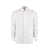 Kustom Kit Long Sleeve Tailored Business Shirt