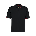 Kustom Kit St Mellion Tipped Cotton Piqué Polo Shirt