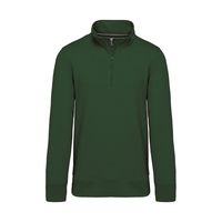 Kariban Zip Neck Sweatshirt