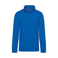 Kariban Zip Neck Sweatshirt