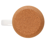 'Humber Full Colour' 400ml Ceramic Mug with Cork Base and PE Plastic Lid