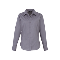 Premier Ladies Long Sleeve Poplin Blouse