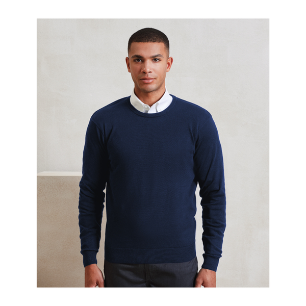 Premier Cotton Rich Crew Neck Sweater