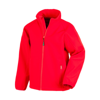 Result Genuine Recycled Kids Two Layer Printable Soft Shell Jacket