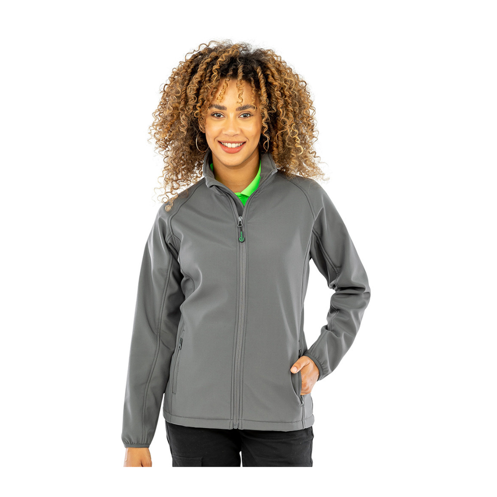 Result Genuine Recycled Ladies Printable Soft Shell Jacket