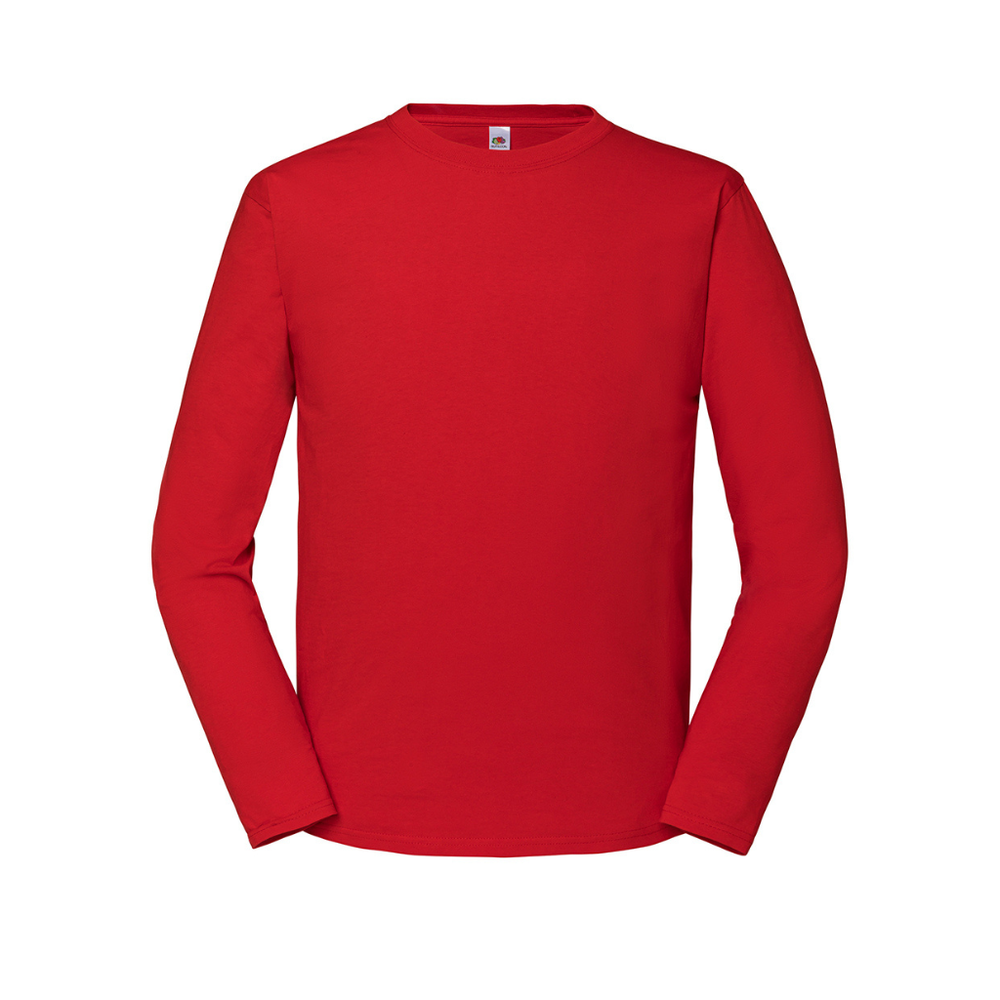Fruit Loom Iconic 195 Long Sleeve T-Shirt