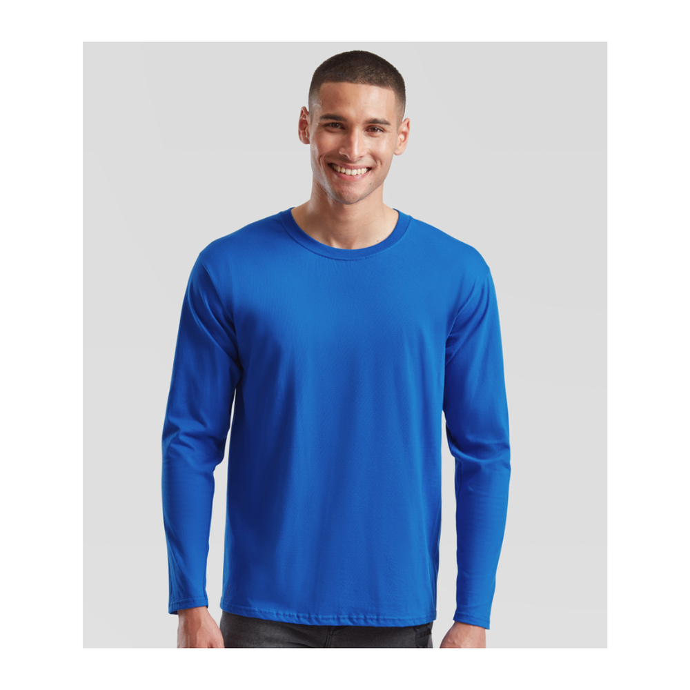 Fruit Loom Iconic 195 Long Sleeve T-Shirt