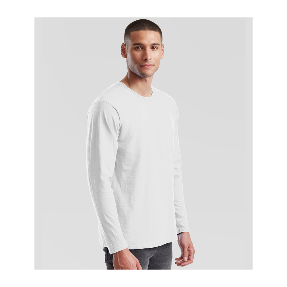 Fruit Loom Iconic 195 Long Sleeve T-Shirt