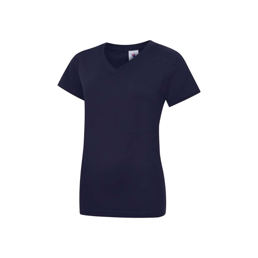 Ladies Classic V Neck T Shirt