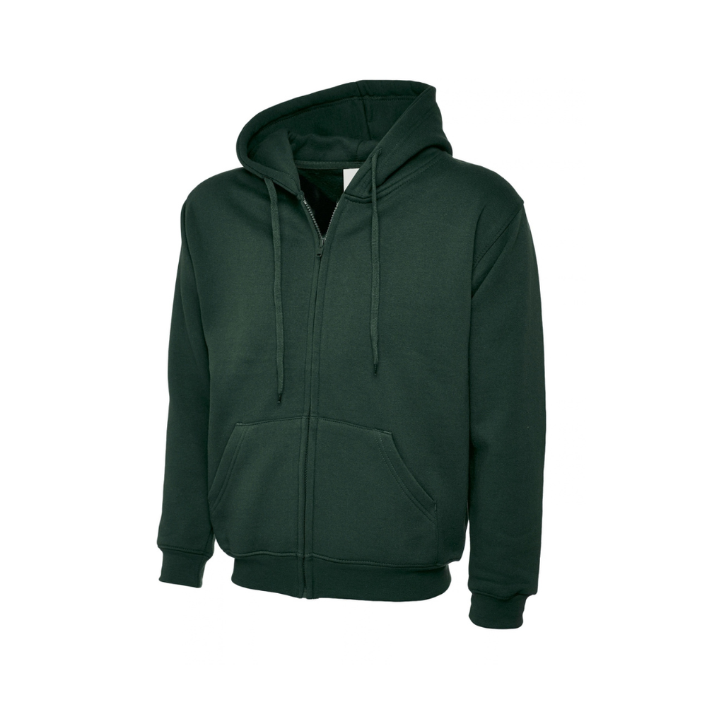 Adults Classic Full Zip Hooded Sweatshirt