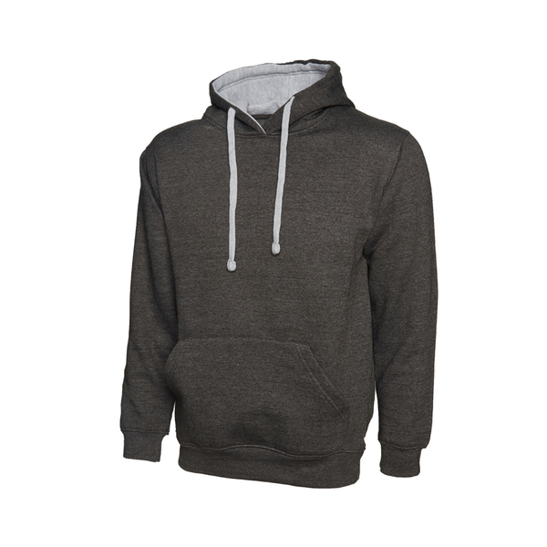 Contrast Hooded Sweatshirt