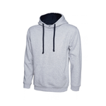 Contrast Hooded Sweatshirt